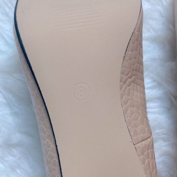 Rilista Square Toe Heels Chunky Low Block Heel Slip-on Party Office Dress Pumps - Picture 8 of 12